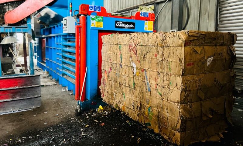 closed end horizontal baler, PET bottle baler