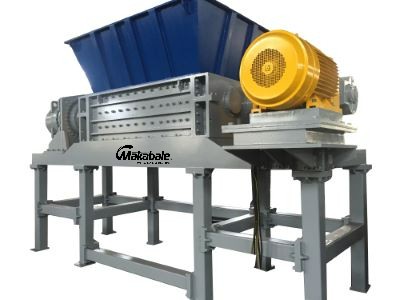 DXL SERIES TWO SHAFT SHREDDER