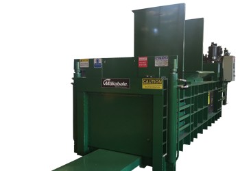 CLOSED END MANUAL TIE HORIZONTAL CARDBOARD BALER