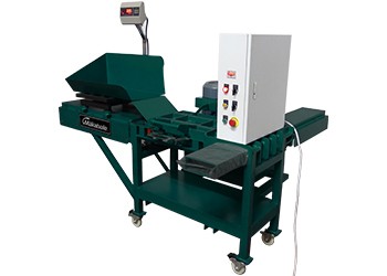 WEIGHING SCALE BAGGING BALER / RAG BALER