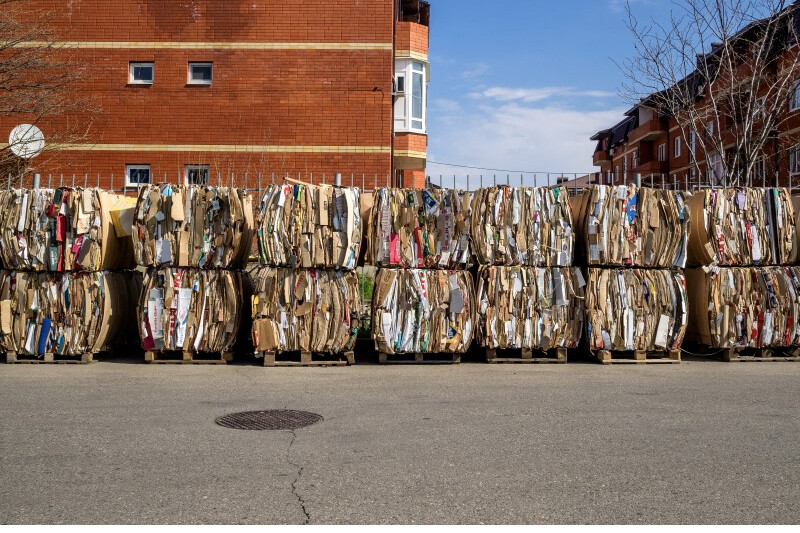 cardboard baler