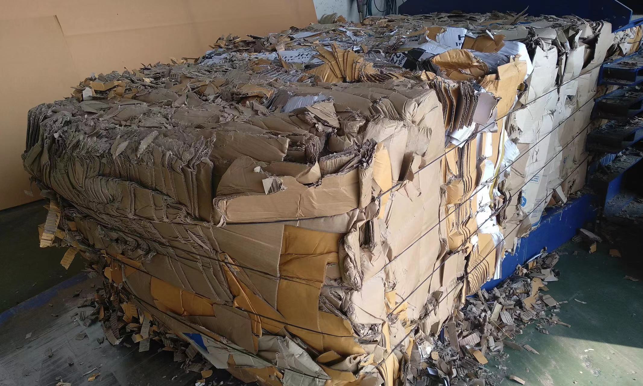 recycling baler, cardboard baler